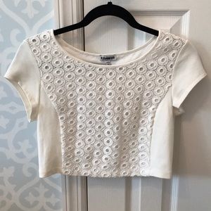 Fashionable Express Crop Top